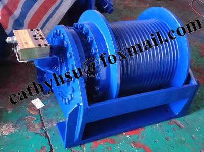 China hot sale 20 ton hoisting hydraulic winch dredger winch marine winch crane winch hydraulic winch for sale