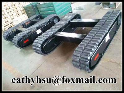 China custom built 1-30 ton rubber track undercarriage (rubber track system) for sale