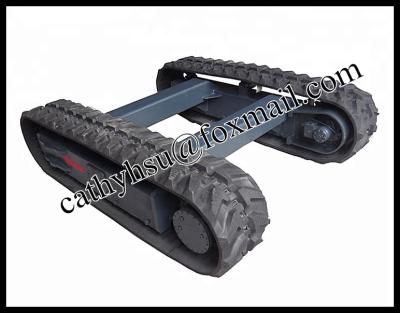 China hot sell rubber track chassis for sale