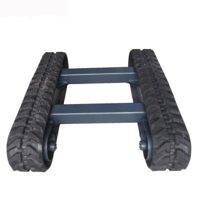 China custom built 3 ton rubber track undercarriage for sale