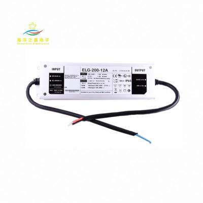 China 144-200W Constant Voltage + Constant Current LED Driver ELG-200-24 ELG-200-24A ELG-200-24B ELG-200-24A-3Y ELG-200-24B-3Y ELG-200 for sale