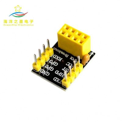 China Breadboard ESP01/01S Adapter Plate Breadboard ESP8266 ESP01 ESP01S Adapter PCB For Wifi Transceiver Serial Network for sale