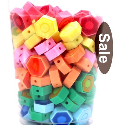 China Fruitful Fashion Decoration Food Grade Baby Teether BPA Free Silicone Loose Beads Wholesale On Sale for sale