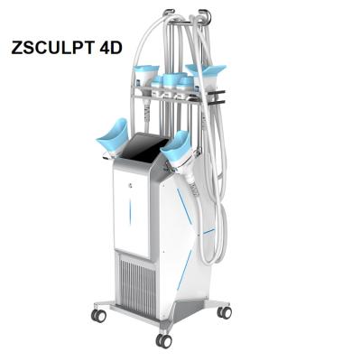 China Weight Loss 7 Handles Fat Freezing Zsculpt 4D Cryo Lipolysis 360 Slimming Machine for sale