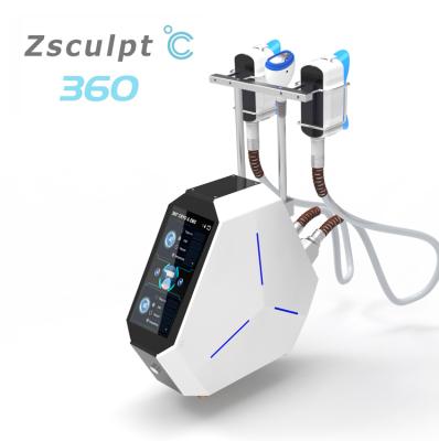 China Weight Loss Zsculpt Portable 3 Handles 360 Degree Cryo Cool Machine Fat Freezing Slimming Ice Body Sculpting Machine for sale