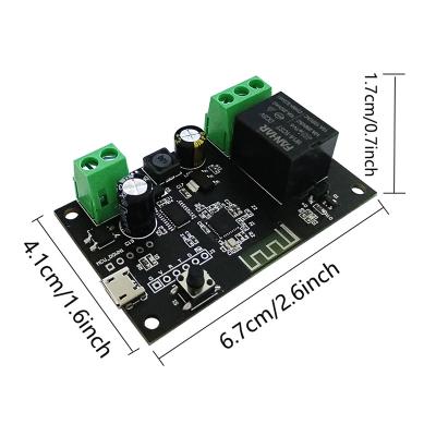 China Tuya Smart WiFi Relay Switch 5V DIY Sealed Wireless Inching Momentary Smart Relay Module 2021 for sale