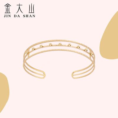 China Wholesale TRENDY Jewelry 18K Gold Plated Stainless Steel Customize Tennis Sport Chain Minimalism Bracelet for sale