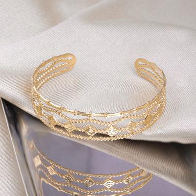 China FASHIONABLE Hot Design Jewelry Beads 18k Gold Bracelets For Wedding for sale