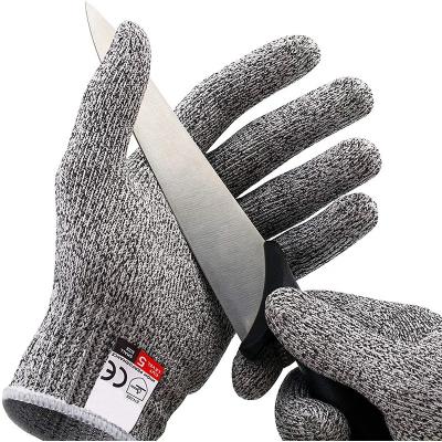 China Kitchen High Performance Food Grade Anti Cutting Gloves Level 5 Cut Resistant Gloves For Kitchen Meat Cutting And Wood Carving for sale