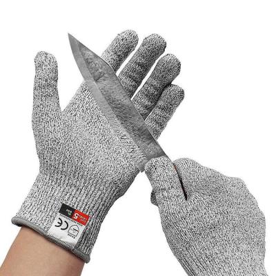 China Kitchen Stain Food Grade High Performance Level 5 Anti-Cut Protection Cut Resistant Hand Gloves for sale