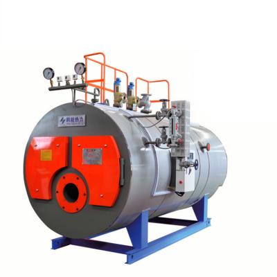 China WNS2t Liquid Light Oil Heavy Oil Diesel Fired City Gas Steam Boiler Horizontal Steam Boiler for sale