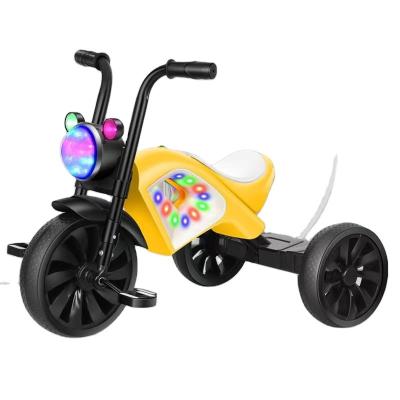 China MP3 Music Player/Durable/Safe High quality free shipping plastic kids tricycle with music  baby toys ride on baby tricycle new models 3 wheels Baby pedal car for sale