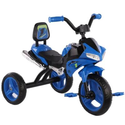 China Eco-friendly Top Quality Adjustable Pushbar Baby Tricycles  kids baby tricycle 3 wheels Baby Walker Tricycle for sale