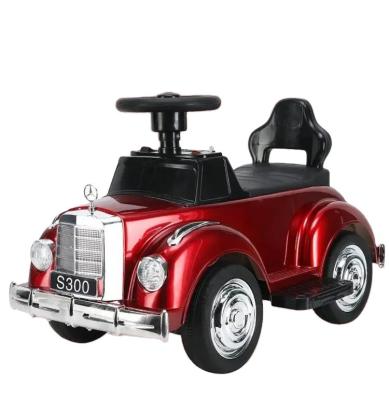 China Ride On Toy Children mini electric car four wheel classic ride on car interest foster baby battery car with light for sale