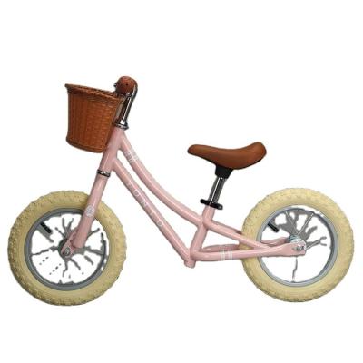 China Metal Good quality steel frame safety kids balance bike mini bike for kids riding on road balancing bicycle for sale