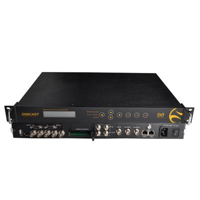 China IPTV SD MPEG2 HD H.264 Video IP Encoder Decoder For Channels Encrypted IP Output Professional Satellite Receiver for sale