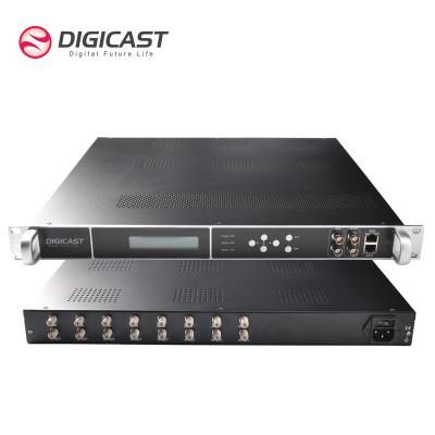 China IPTV & OTT head-end contribution system (DMB-90E) IPTV OTT headend FTA free to air tuner to IP receiver 12 ISDB-T to IP gateway with multiplexing for sale