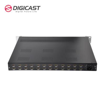 China IPTV DMB-8820E 8/12/24 channel input cable tv hd 1080p digital encoder HD 1080P to ip converter dvb to ip for sale