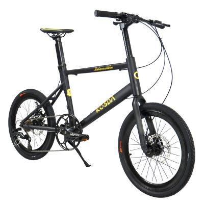 China 2021hot sale aluminum alloy KOSDA 2021hot sale 20 inch 6061 aluminum alloy wheel diameter disc brake 8 speed, road brand mini folding bike the bicycle for sale