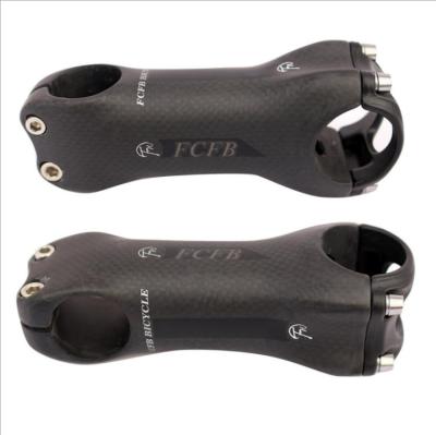 China FCFB 3k full carbon fiber mountain bike road bike riser stem gray matte tap for more comfortable riding FW-ST-C-5-1 for sale