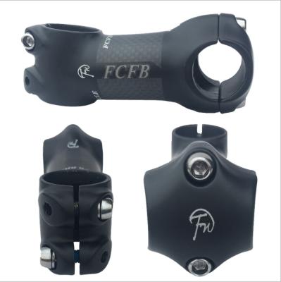 China FCFB FW Package Carbon Fiber Small Diameter 25.4mm 50/60/70/80mm Stem Tap FW-ST-B-04GA-25.4 for sale