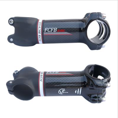 China FCFB Aluminum Alloy Carbon Fiber Riser Mountain Bike Stem Road Bike Tap Matte + 2 or 3 Bright for sale