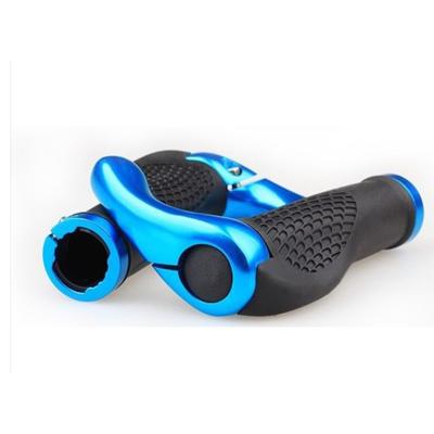 China KOSDA Mountain Bikes Bicycle Handles Non-slip Ergonomic Aluminum Alloy Rubber Bicycle Handles Mountain Road Bike Racing for sale