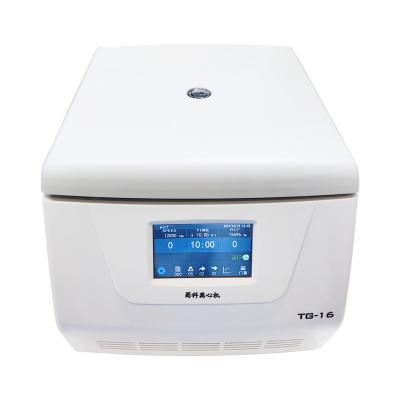 China TG-16 Bench Top Angle Fixed Main Rotor High Speed ​​Variable Speed ​​Unrefrigerated Laboratory Centrifuge 6*100ml for sale