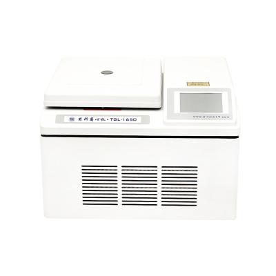 China TGL-1650 6X100ml High Speed ​​Table Top Refrigerated Medical Laboratory Laboratory Centrifuge Cooling Machine 6*100ml for sale