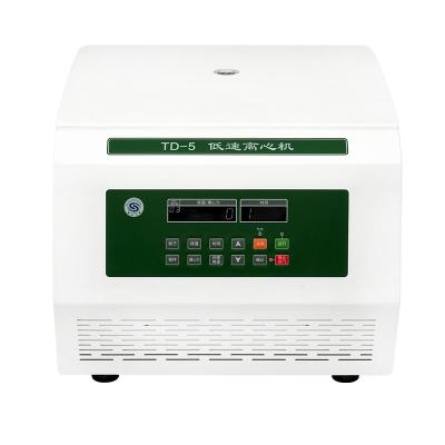 China TD-5 Blood Plasma Tabletop Scale Low Speed ​​Hospital Laboratory Medical Clinical Centrifuge Machine 4*250ml for sale