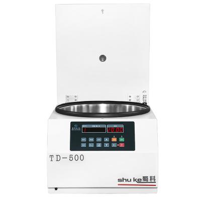 China TD-500 6 Tube Top Hole Lab 50ml Low Speed ​​Lab Swing Centrifuge Machine 6*50ml for sale