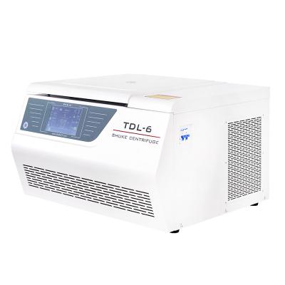 China TDL-6 Low Speed ​​Oscillation And Fixed Angle Rotor 250ml Large Capacity Lab Head Refrigerated Centrifuge 4*250ml for sale