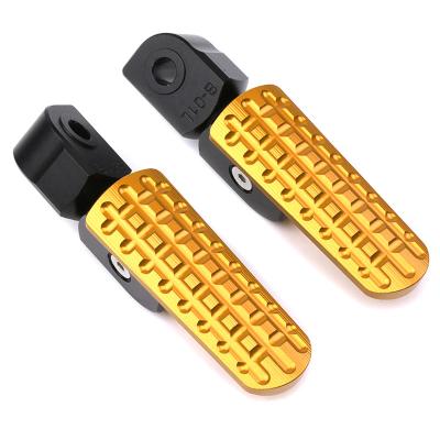 China CNC aluminum alloy motorcycle modification accessories aluminum alloy motorcycle rear footrests for BMW G310R 2017-2019 for sale