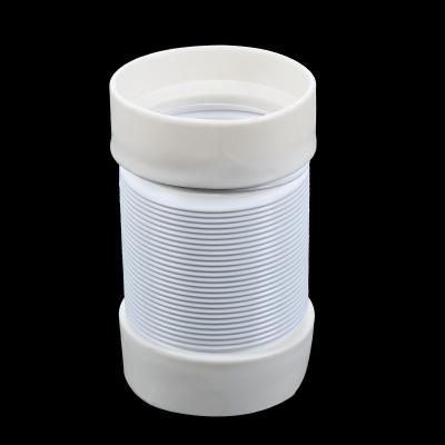 China Closestool Flexible Plastic Waste Drain Wire Braided Hose Outlet Corrugated Flexible Hose for sale