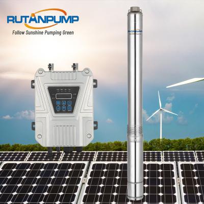 China High Efficiency 2022 Brushless Solar Water Pump Solar Powered Water Pumps Solar Water Pump For Garden Irrigation Deep Well for sale