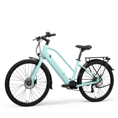 China Aluminum Alloy Fashion LC02 Motorized Bicycles Smart ebike Electric Bike for sale