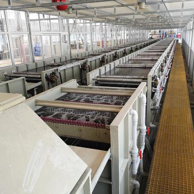 China Multi Wire Gabion Mesh Electro Galvanizing Machine 720kg/Hour for sale