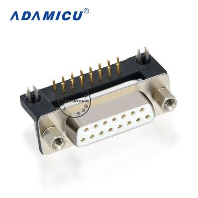 China audio & d-sub pin db15 video connector 15 pin vga connector female straight male 90 degree dip pcb for sale