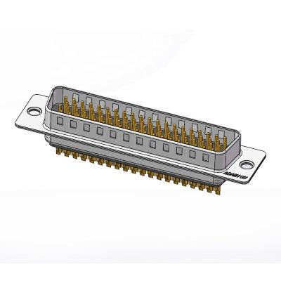 China audio & Best Selling Sub 78 Db Pin D Type Connector High Density Video Male Solder To PCB Cable Assembly for sale