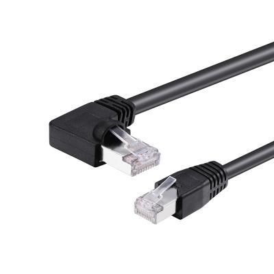 China Electronic Industrial Gigabit Network Cable Crystal Straight To Elbow Computer Vision Cable 3m for sale