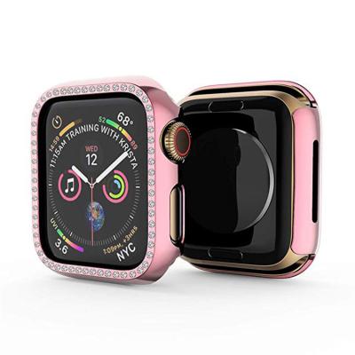 China Fanshion Watch Band Accessories Diamond Protective Case 38MM 40mm 42mm 44mm For Apple Watch Cover for sale