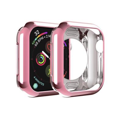 China Fanshion Factory Price Type New TPU Clear Space Cover Watch Case For Apple Watch Cover for sale