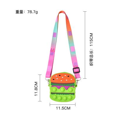 China Pioneer High Quality Waterproof Wallet New Zero Control Silicone Zero Rat Cross-Body Bag Decompression Pressure-relief Bag for sale