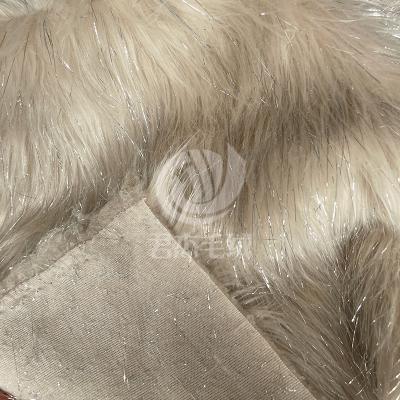 China Auto Upholstery Blended Acrylic Plush Artificial Fur Acrylic High Quality Designed Fabric for sale