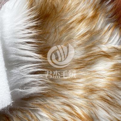 China Wholesale artificial wool white dyed wool auto wholesale fabric acrylic cushion toy artificial wool upholstery for sale