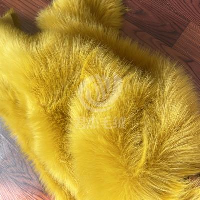 China Custom high quality and fashion auto upholstery fabric 80% 20% polyester faux plush fur acrylic fabric for sale