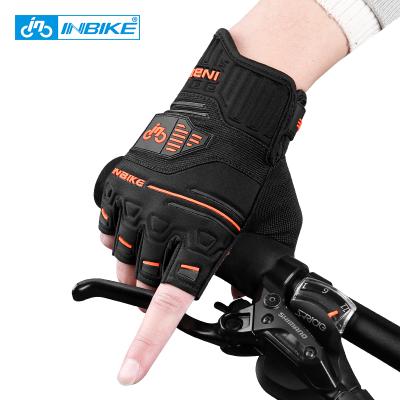 China Mens INBIKE Sports Protection Shockproof MTB Multi Adjustable Wrist Gloves Anti Slip Bike Riding Cycling Gloves MH030 for sale