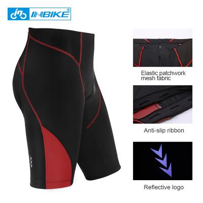 China INBIKE Cycling Shorts IM8112 Mens Breathable Soft Silicone Coated Road Cycling Tights Jogger Pad Foam 3D Shorts for sale