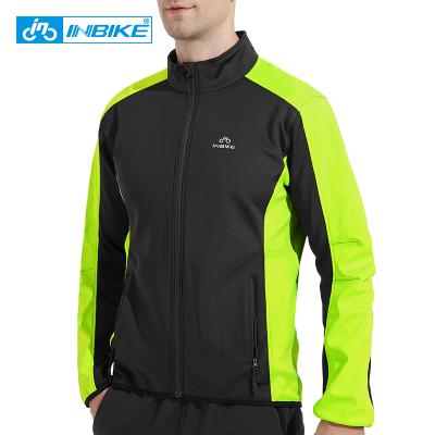 China INBIKE Running Bike Men's Cycling Anorak Riding Cycling Jacket WJ602 Cycling Tank Top Fleece Windproof Clothing Windproof for sale