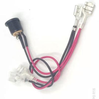 China audio & 5525 5521 DC022B Video Connector With Wire DC Power Jack Wire Harness DC Plug Wire for sale